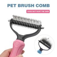 Gambar pet hair comb sisir bulu hewan anabul dari HellowMall Kota Administrasi Jakarta Barat 4 Tokopedia