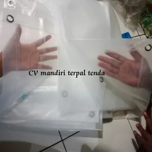 plastik bening transparan UV ukn 2x7