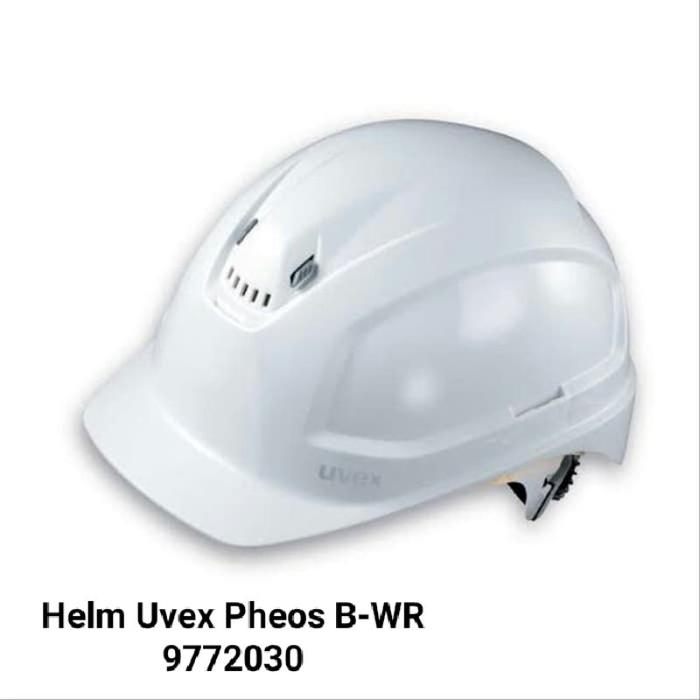 Gambar Helm Uvex Pheos B-WR 9772030 Putih - Safety Helmet Uvex B-WR Putih dari Lumbung Kreasi_NEW Kota Administrasi Jakarta Barat Tokopedia