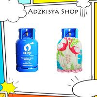 Gambar sarung tabung gas cover tabung gas elpiji 12 kg - FlaminggoHjauRH dari AdzkisyaShop Kota Tangerang Selatan 3 Tokopedia