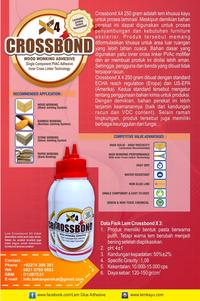 Gambar Crossbond X3 X4 Lem Kayu Kualitas Super Kuat 250gr dari CK Malang Official Kota Malang 2 Tokopedia