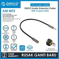 Gambar ORICO Aux Audio Cable Extension 3.5mm Copper Shell 100cm AMMF2 AM MF2 dari Lisensiantivirus Kota Bandar Lampung 2 Tokopedia