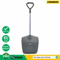 Gambar Krisbow Set Sapu dan Cikrak/Pengki/Abu-abu/Dust Pan With Broom dari Ayrusshop Toko Perkakas Kota Surabaya 2 Tokopedia