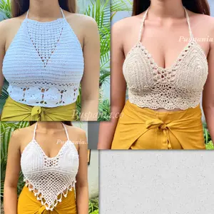 BRA BH RAJUT BALI | BIKINI CROCHET BIKINI PANTAI BRA RAJUT BALI