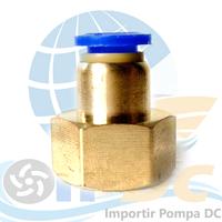 Gambar Konektor Pompa DC drat 18mm ke selang PU 10mm dari Importir Pompa DC Kota Depok 2 Tokopedia