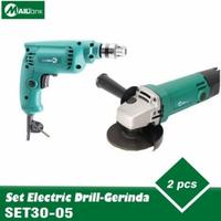 Gambar GERINDA DAN BOR - PAKET PERTUKANGAN - POWER TOOLS - MESIN BOR -GERINDA dari Singe Stored Kota Surabaya 2 Tokopedia