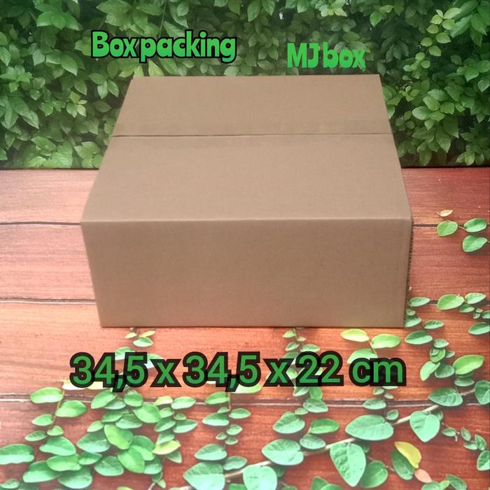 Gambar kotak kardus Uk,34,5x34,5x22 cm... ST Single wall model kardus indomie dari Maykelbox Kota Administrasi Jakarta Barat Tokopedia