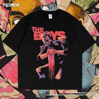 Gambar Kaos The Boys|oversized t-shirt|hitam|kaos film|vintage tee|atasan dari WEAR OVZTEE Kab. Bandung 1 Tokopedia