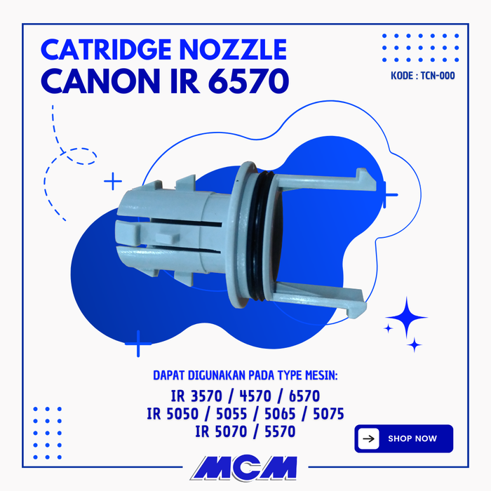 Gambar NOZZLE TONER CATRIDGE CANON IR 3570 6570 5050 5055 5070 5570 - TCN dari MCM Official Kota Administrasi Jakarta Timur Tokopedia