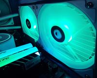 Gambar ID-COOLING XF-12025 RGB SNOW SINGLE 120mm PWM Fan Case / Casing 12cm dari YOUNGS COMPUTER Kab. Sleman 5 Tokopedia