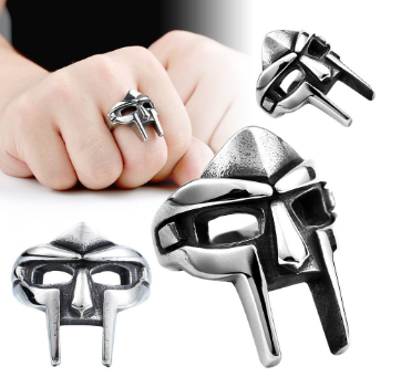 Gambar Good Cincin Bahan Stainless Steel Ukuran 7-14 Mf Doom Mask dari Magum Store Kota Administrasi Jakarta Barat Tokopedia