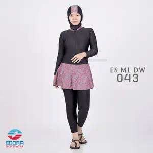 Baju Renang Wanita Muslim Muslimah Dewasa ES-ML-DW-019 M, L, XL, XXL