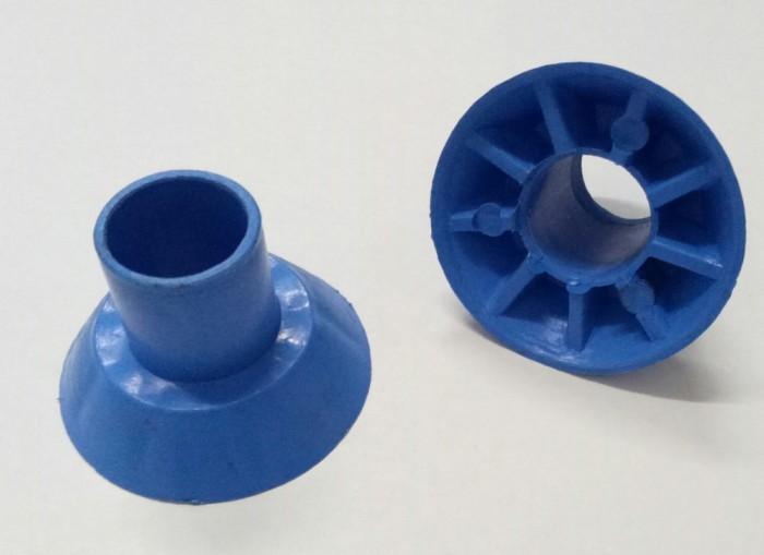 Gambar PVC cone biru 3/4" / PVC cone bekisting dari Toko Apada CJ Kota Semarang Tokopedia