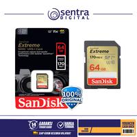 Gambar Sandisk Extreme SDXC UHS-I 4K 64GB 170MB/S dari Sentra Digital Kota Surabaya 2 Tokopedia