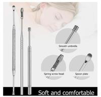 Gambar BELLA - 5IN1 - KOREK KUPING PEMBERSIH TELINGA STAINLESS METAL SET BOX dari BELLASLEEPWEARS Kota Surabaya 3 Tokopedia