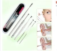 Gambar BELLA - 5IN1 - KOREK KUPING PEMBERSIH TELINGA STAINLESS METAL SET BOX dari BELLASLEEPWEARS Kota Surabaya 5 Tokopedia