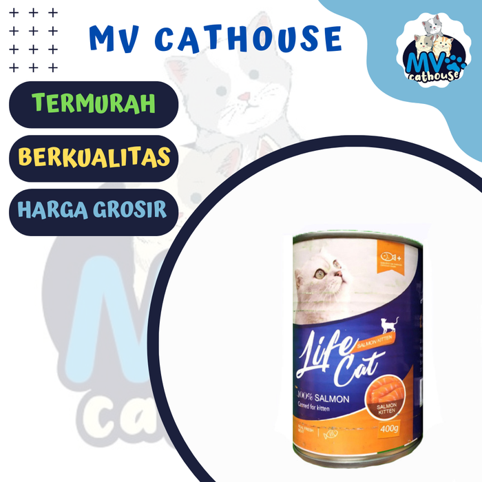 Gambar Life Cat kaleng 400gram / Lifecat kaleng 400gram dari mvcathouse Kota Semarang 4 Tokopedia