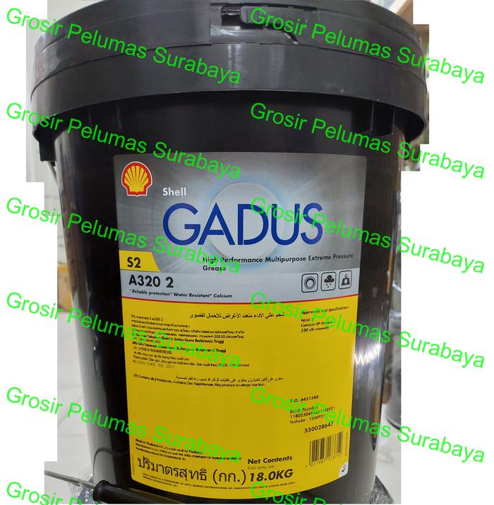 Shell Rhodina Sd2 Jual Grease SHELL Gadus S2 A320 2 Marine Gemuk Rhodina Grease EP LF 2 ...