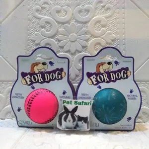 Mainan Bola Anjing Kandila Rubber Ball Toy Variants