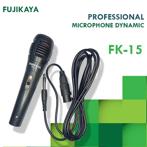 MIC MICROPHONE / MICROFON FUJIKAYA FK-15 MURAH