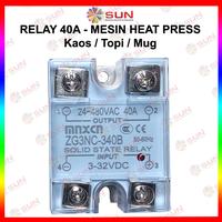 Gambar Relay Mesin Press Sablon Kaos - Heat Press Machine - 40 A dari Sun Indonesia Kota Surabaya 5 Tokopedia