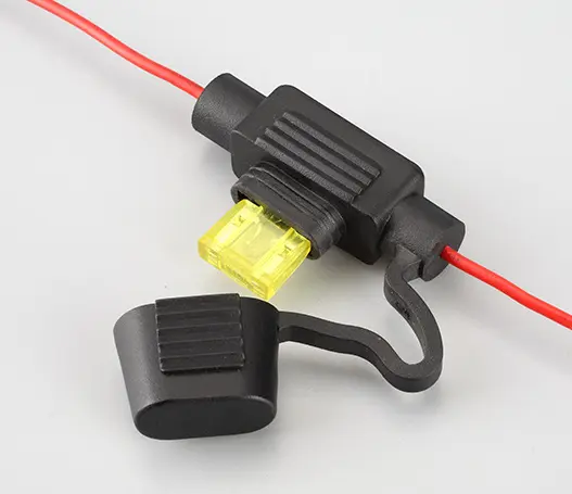 Kabel Fuse Blade Holder Housing/Sekring Tancap Mobil Kecil 11mm AD496