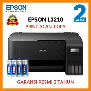 PRINTER EPSON L3210 ORI with tinta original