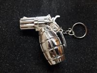 Gambar Senter Batu Permata LED Gantungan Kunci Bentuk Pistol dari CNC phoneshop Kota Administrasi Jakarta Pusat 2 Tokopedia