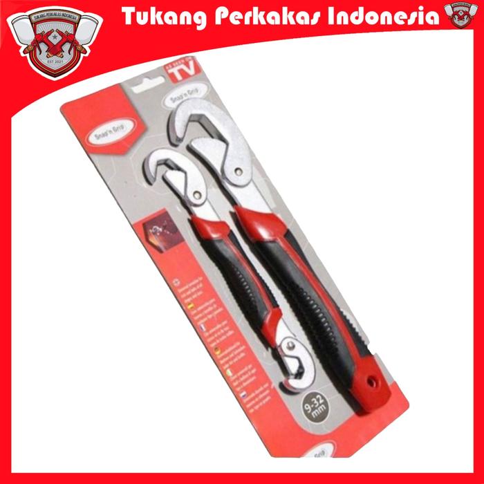 Gambar SNAP N GRIP KUNCI INGGRIS SERBAGUNA SNAP AND GRIP MAGIC WRENCH ISI 2 dari Tukang perkakas Indonesia Kab. Bogor Tokopedia