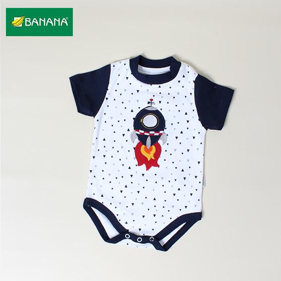 Gambar BANANA Segitiga Jumper Bayi Laki - Laki Bordir Roket - Biru, XS dari BANANA Official Store Kota Administrasi Jakarta Timur 5 Tokopedia