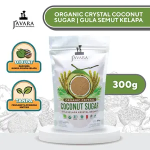 Javara Coconut Sugar Original 300 g Pouch