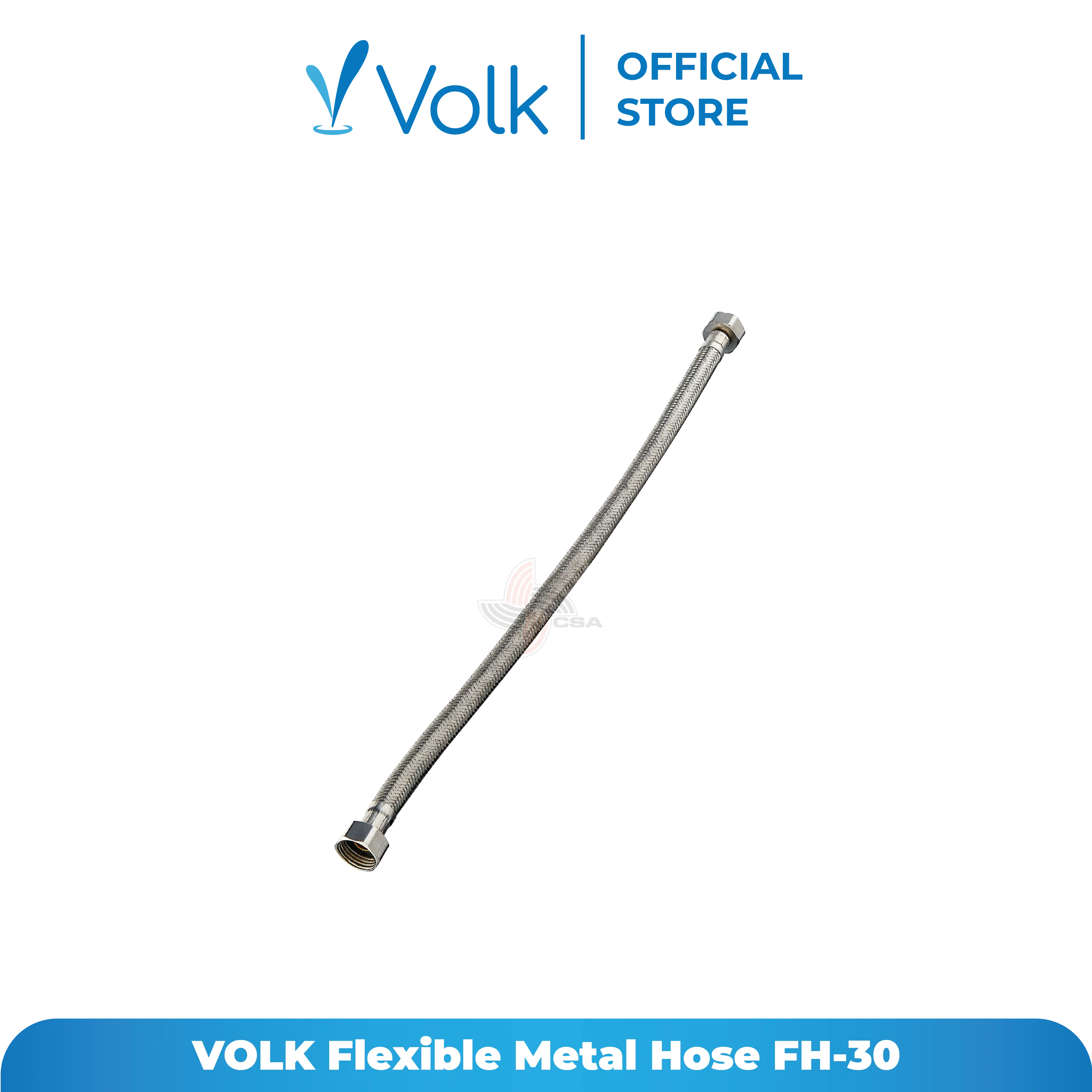 Volk FH-30/40/50 Flexible Hose Stainless Steel 30/40/50 cm
