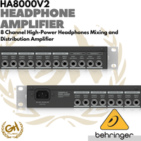 Gambar BEHRINGER HA8000 8 Channel High-Power Headphone Amplifier dari GH Music Store Kota Tangerang Selatan 2 Tokopedia