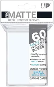Ultra Pro 60ct Pro-Matte Small Deck Protectors White