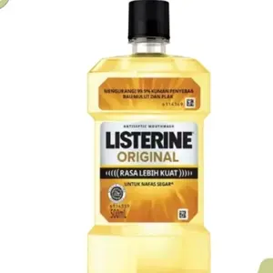 Listerine Original Mouthwash 500ml/ penyegar mulut/ bau mulut
