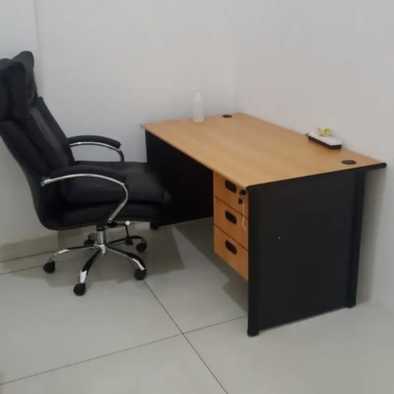 Murah !!! Meja kantor Uno UOD 1034 + laci UFD 1133 uk.140 x 74 x 75 cm 1