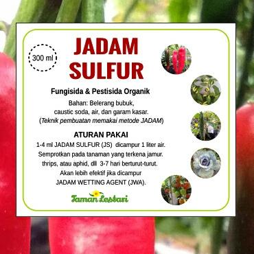 Gambar Jadam Sulfur (Pestisida dan Fungisida Organik ala JADAM) dari Taman Lestari Kab. Sumedang Tokopedia