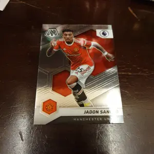 Kartu bola manchester united jadon sancho panini mosaic epl 2022