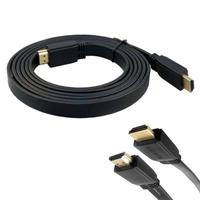 Gambar Kabel HDMI 3 Meter Gold Flat / Kabel HDMI 3 M FLAT HIGH QUALITY dari BORONG KOMPUTER Kota Administrasi Jakarta Barat 1 Tokopedia