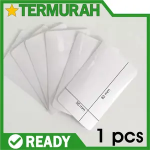 Sticker Anti Gores Kartu Stiker Transparan Melindungi KTP ATM SIM