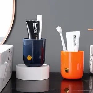 Gelas Kumur Cangkir Sikat Gigi Dengan Pegangan Mouthwash Cup
