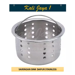 Saringan Sink Dapur Stainless/ Saringan Afur/ Saringan Bak Cuci Piring nti Karat Anti Pecah Anti Tikus Cocok Untuk Segala Jenis Afur Bak Cuci Piring