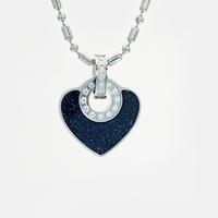 Gambar Kalung Wanita MCI Millionaire Pendant Heart Blue dari distributor_mci_jakarta Jakarta Selatan 1 Tokopedia