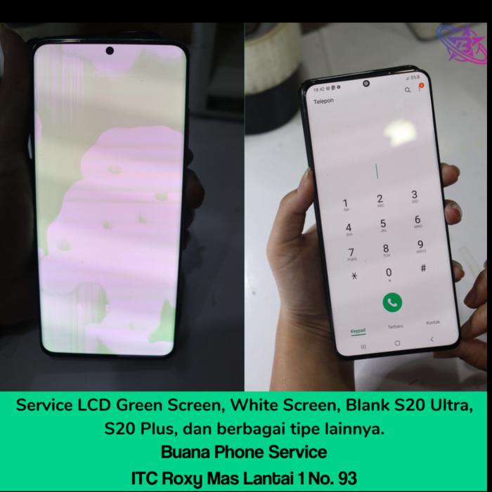 Gambar Service LCD Green Screen dari BuanaService Kota Administrasi Jakarta Pusat Tokopedia