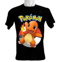 Gambar Kaos Pokemon Pokeball Charmander dari kaoskaoscorp Kab. Sleman 1 Tokopedia