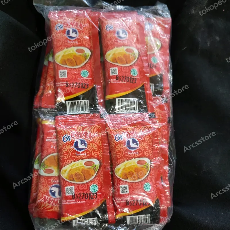 Saos Dimsum Sachet isi 24pcs Cap Swan Terbang 1
