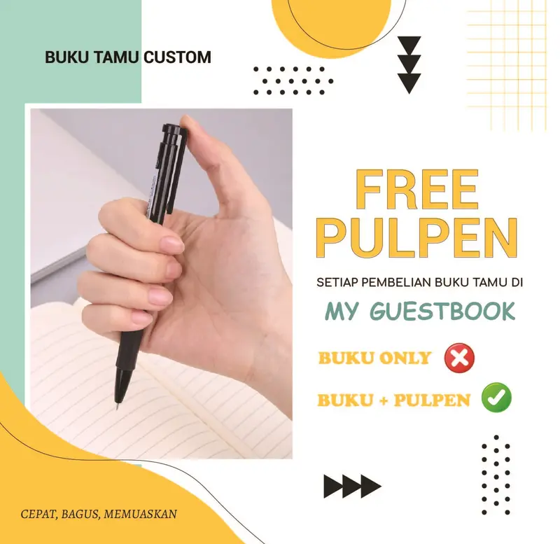 buku tamu undangan hardcover guest book pernikahan DSS 11 1