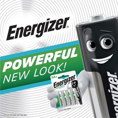 Baterai Energizer Recharge Isi Ulang AAA/ A3 700 mAh + Charger Lcd 1