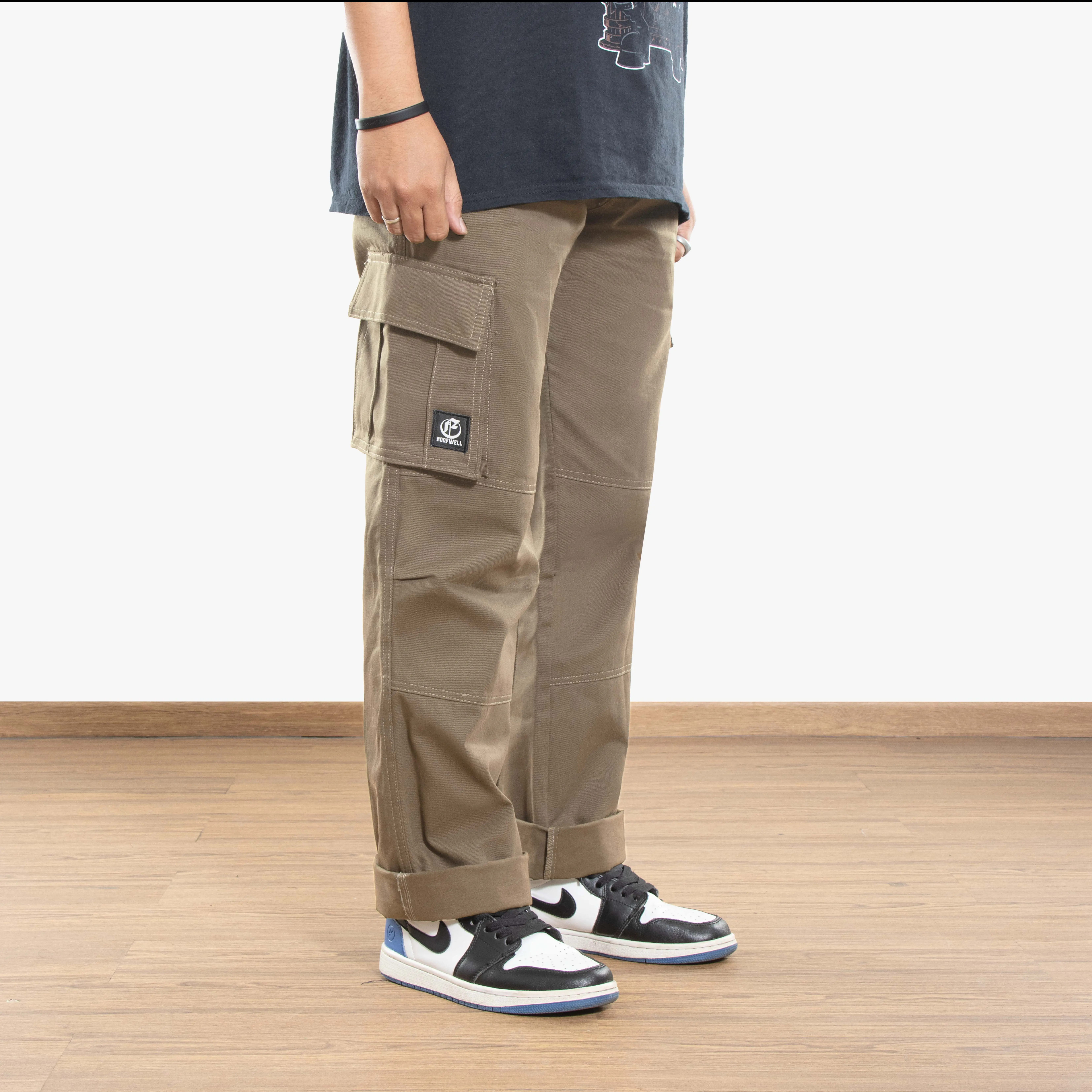 CELANA CARGO PANJANG / CARGO TWILL MOCCA / KARGO PRIA