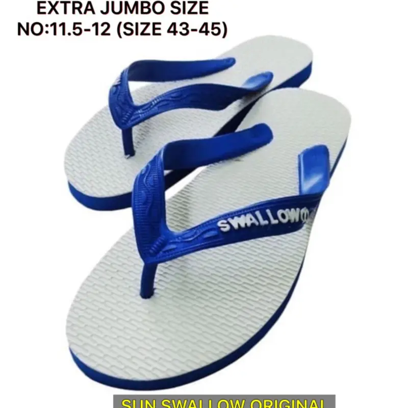 SANDAL JEPIT SWALLOW ORIGINAL UKURAN JUMBO SIZE 12 Karet 2